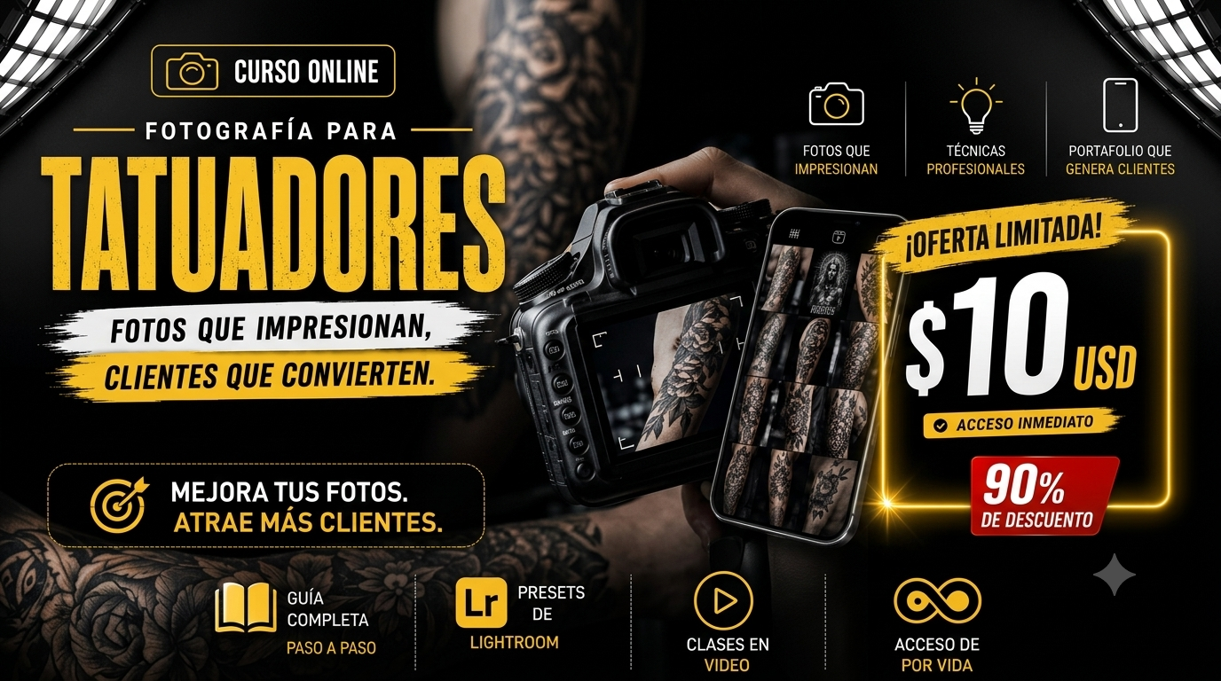 Fotografía para Tatuadores